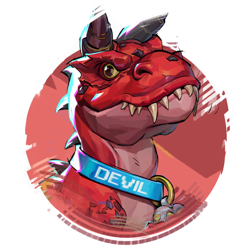 Devil Dinosaur Icon