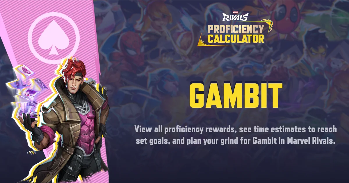 Gambit Language Gambit | MR Proficiency Calculator
